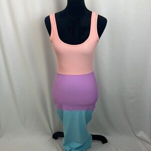 DB Colorblock Sleeveless Maxi Tank Dress woman’s size small
